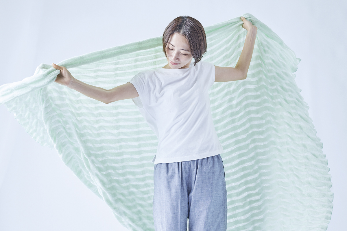 サラサラに、くるまれる夏