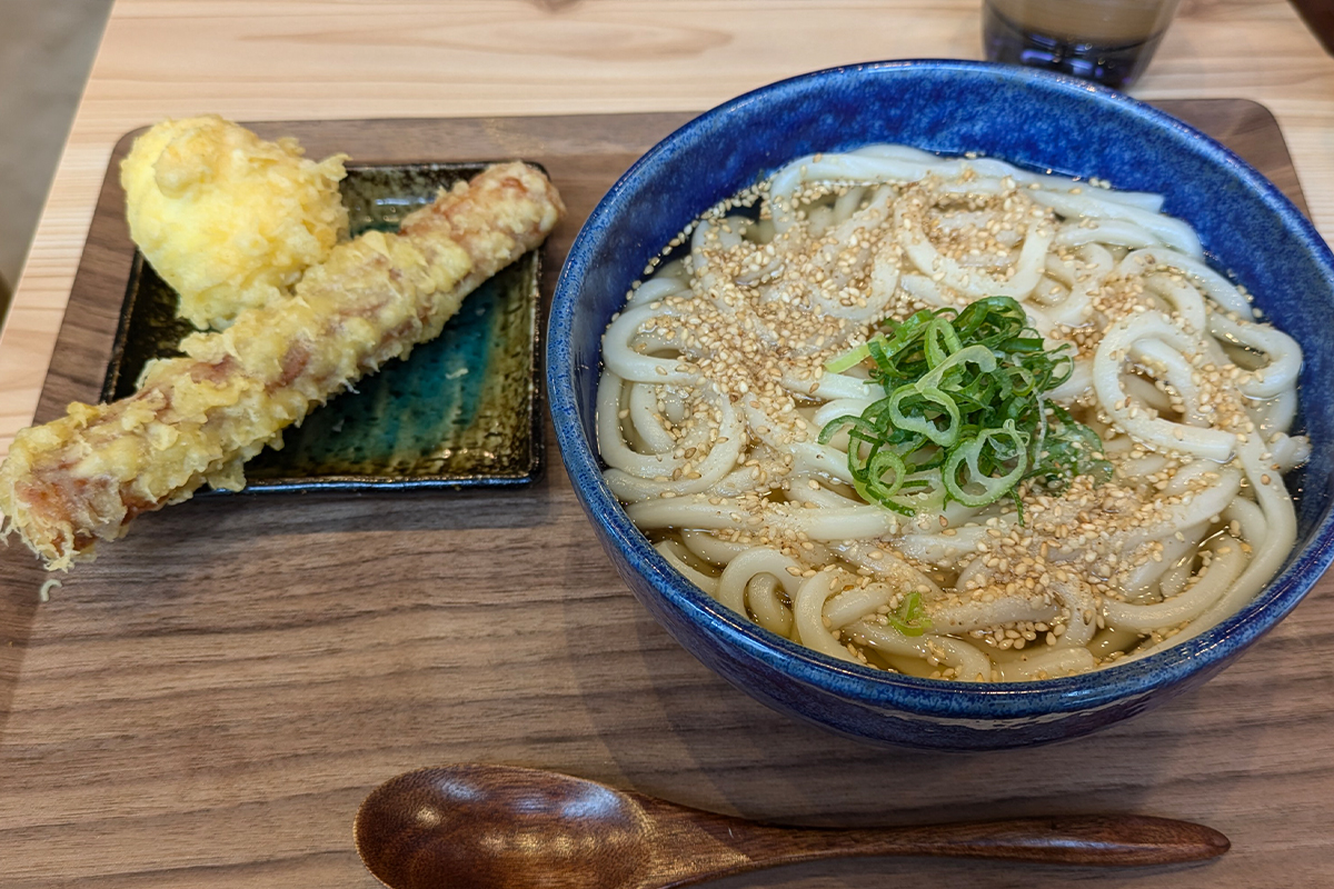 讃岐うどん ずずず ちく玉天うどん 中サイズ