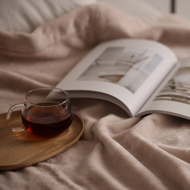 ハニーブランケット_ピンク